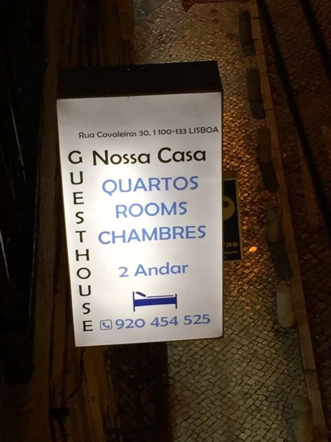 Apartament Nossa Casa Lizbona Zewnętrze zdjęcie